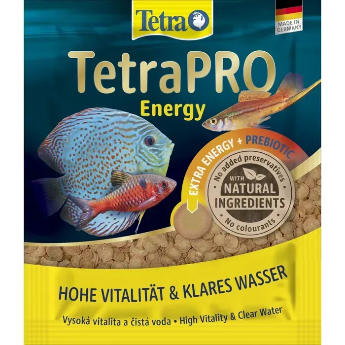 Сухий корм всеїдних для акваріумних риб TetraPro Energy 12 г (чіпси)